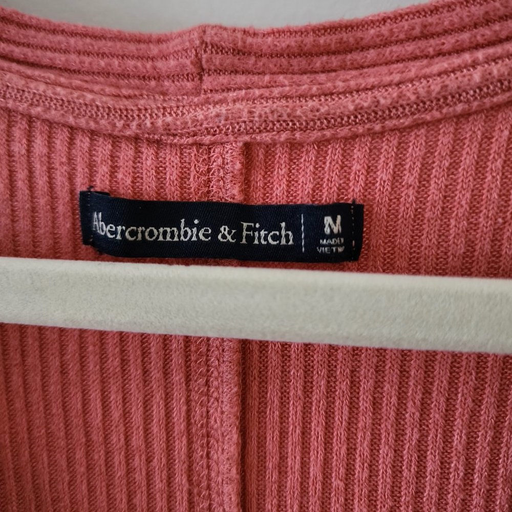 Abercrombie And Fitch Button Up Tie Front Top Siz… - image 6
